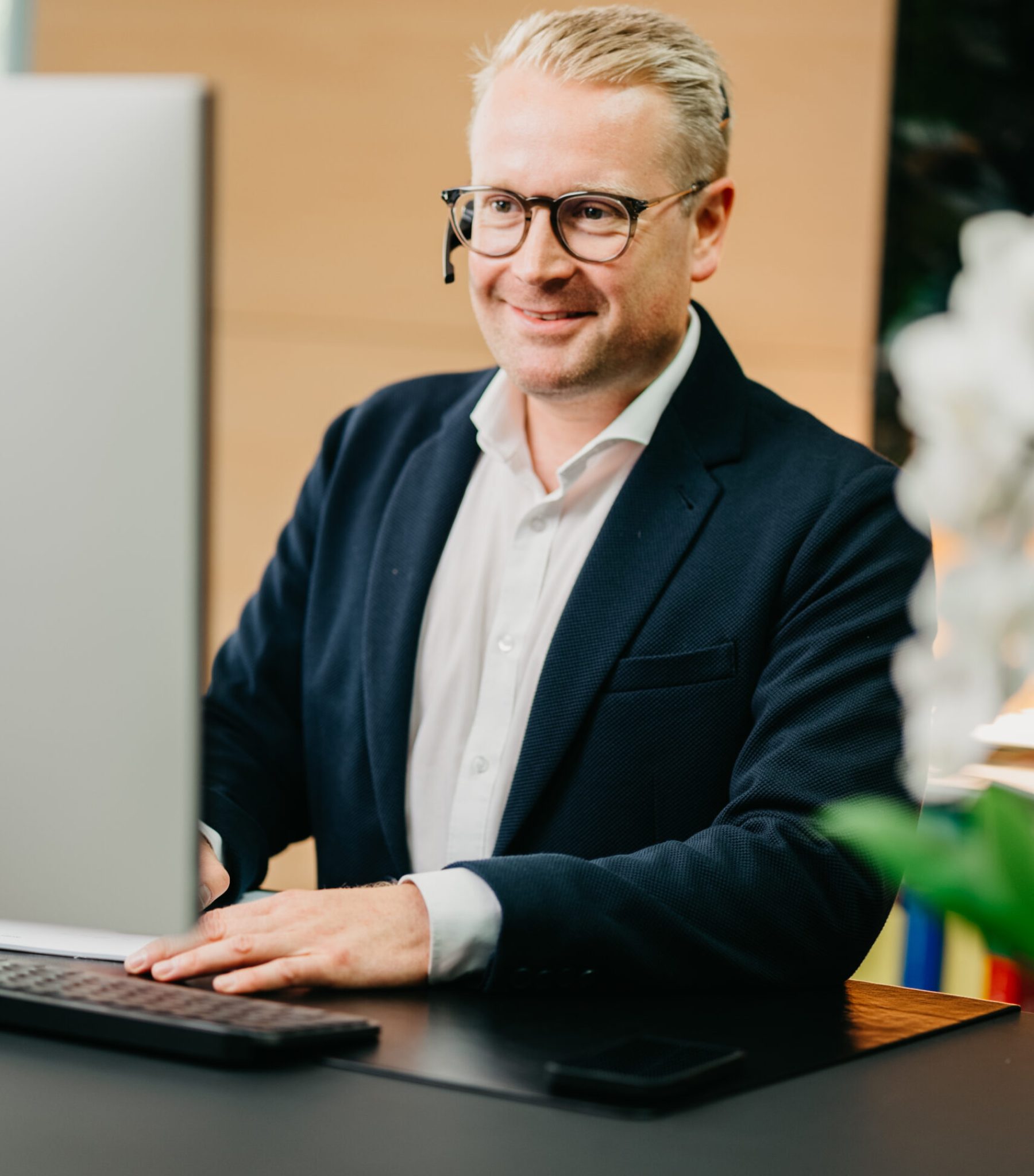 Steuerberater an Arbeitsplatz